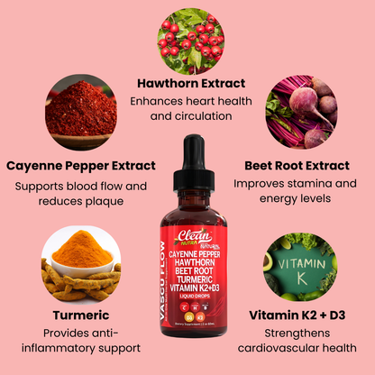 Cayenne Pepper Cardiovascular Booster Liquid Drops