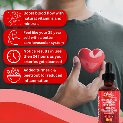 Cayenne Pepper Cardiovascular Booster Liquid Drops