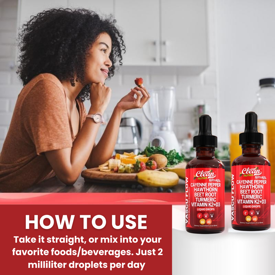 Cayenne Pepper Cardiovascular Booster Liquid Drops
